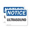 Signmission Ultrasound, 5 in W x Rectangle, Vinyl Decal OS-2PACK-NS-D-35-L-18756 - alternate 1